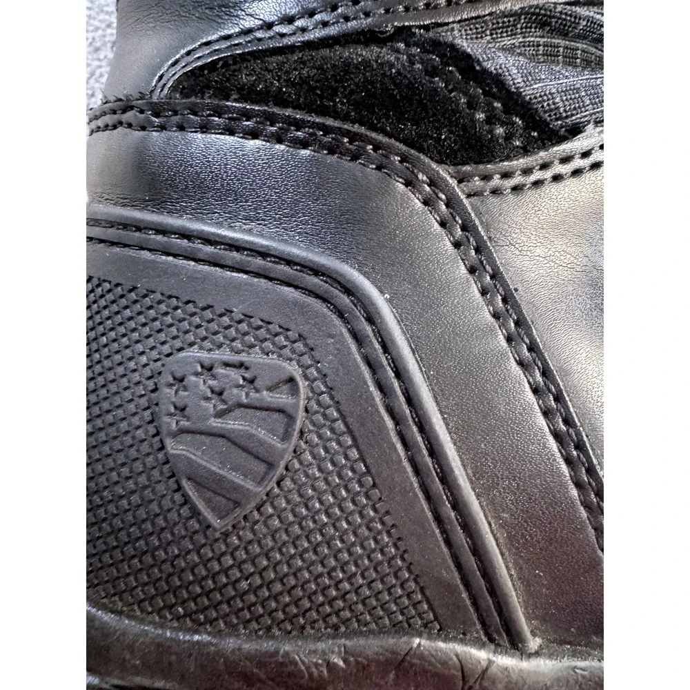 Blauer Clash 6 BOA Tactical Boots‎ Mens Size 10 Black Leather Police Duty Shoes
